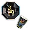disposable tableware paper tray